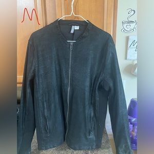 Divided Mens Faux Leather Jacket